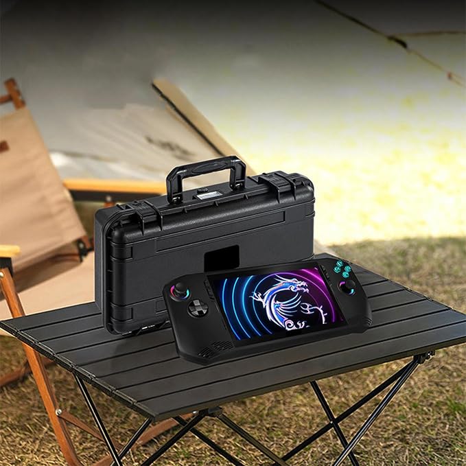 Hard Shell Carrying Case Waterproof Bag Professional Cover for MSI Claw PC Gaming Handheld A1M 7 2024Large Capacity Storage Case for DockChargerAccessories