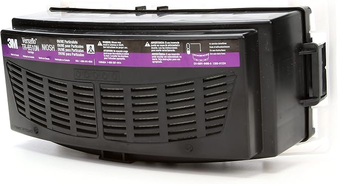 3M Versaflo HEPA Cartridge TR-6510N, Organic Vapors,