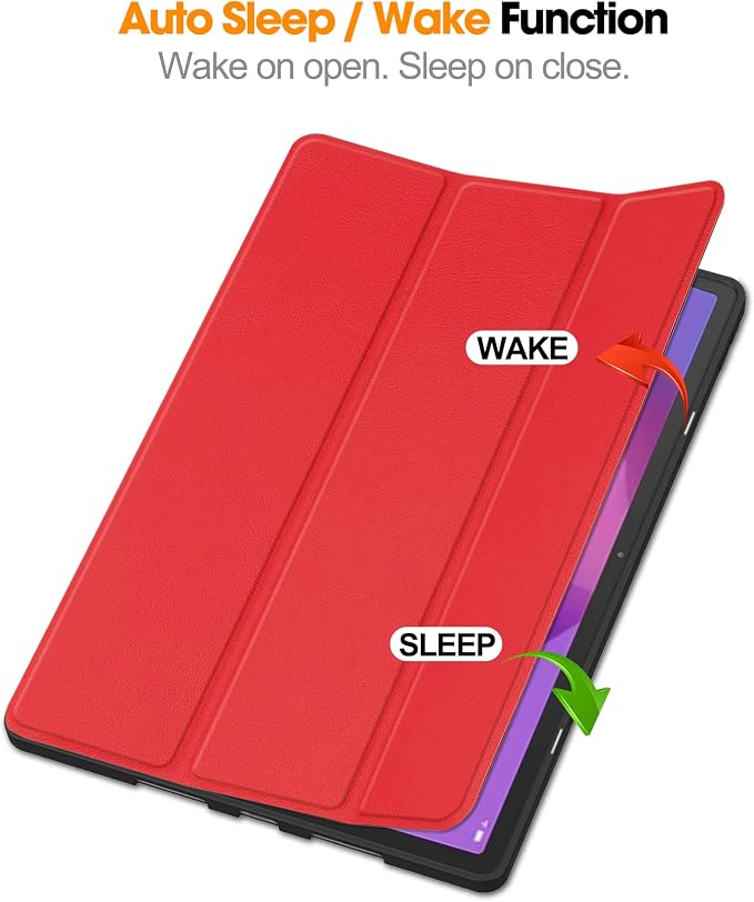 YRH for Idea Tab Pro 12.7 inch Case 2025 with Pen Holder Soft TPU Back Tablet Cover Case with Auto/Sleep (Black)