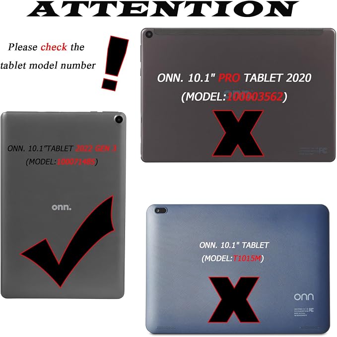Kids Case for Onn 10.1 2022 Gen3 ShockproofHandle StandBlue | Kid‑friendlyLight Weight Shock Proof Cover CASE for Walmart Onn 10.1 Gen 3 tablet 2022 ReleaseModel:100071485