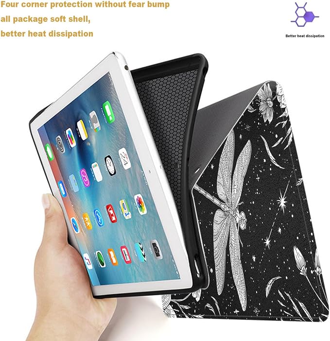 Tablet Case for 6 All-New Kindle (11th Generation2024/2022 Release)Shockproof Protective Cover with StandAuto Wake/SleepAmerican Flag Deer