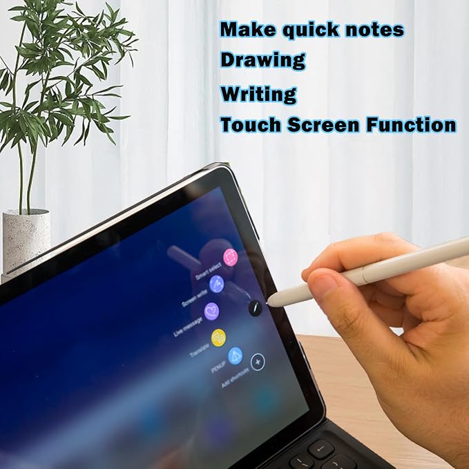 Galaxy Tab S4 Stylus S Pen Replacement for Samsung Galaxy Tab S4 EJ-PT830B T835 T837 Touch Pen with Tips/Nibs (Black)