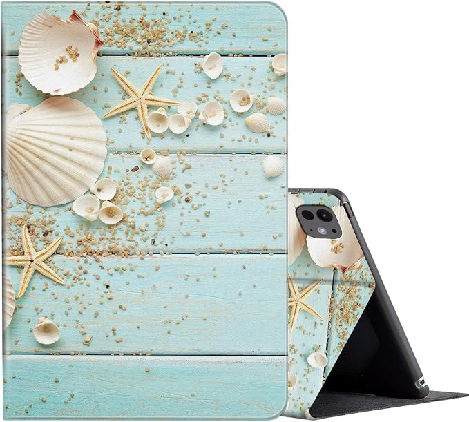 FUYOCWE for iPad Pro 13 Inch Case (M47th Generation2024 Model A2925A2926A3007)PU Leather Slim Folding Stand Case for iPad 13 7th GenAuto Sleep Wake Cover -A Dream Catcher Wolf
