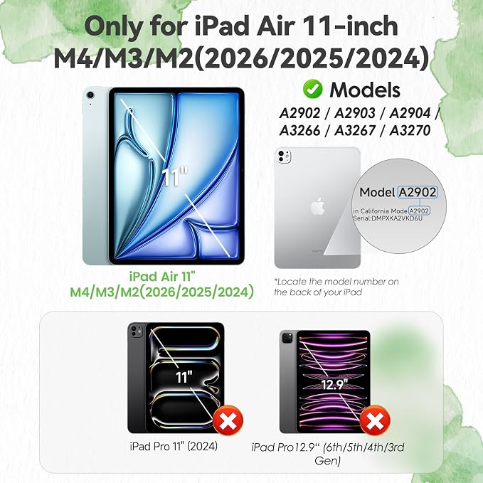 PandaShield 2-Pack Privacy Screen Protector Easy-Installation Box for iPad 11th/10th Gen. A16 (11/10.9 Inch 2025/2022) Anti-Spy Bubble Free Scratch Resistant Apple Pencil Support