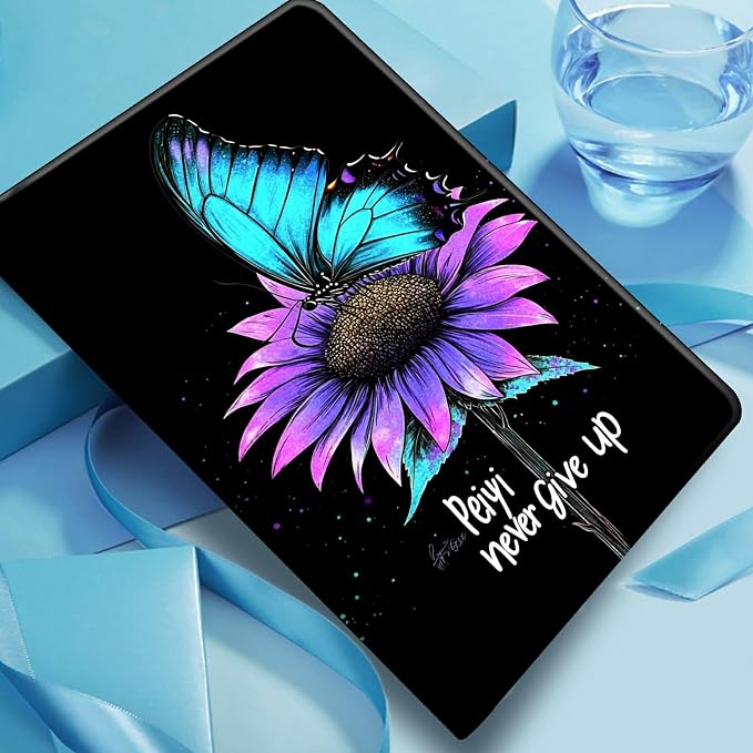 Case for Amazon Fire 7 Tablet 2019/2017 Release 9th/7th Generation PU Leather Smart Protective Cover with Auto Sleep/Wake for Fire 7 2019Beautiful Sunset