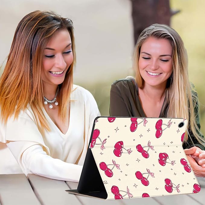 Case for iPad 9th/8th/7th Generation (2021/2020/2019) 10.2-inchSlim PU Leather Cover Adjustable Stand Auto Wake/SleepAurora Over Mountains