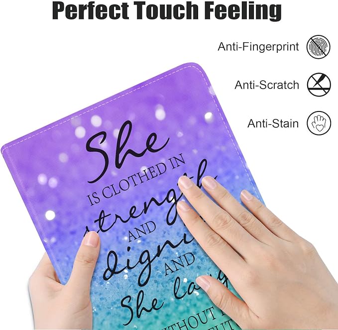 Case for iPad (A16) 11th Generation 11 Inch 2025 iPad 10th Generation 10.9 Inch 2022 Premium PU Leather Stand Folio Cover with Auto Sleep/Wake American Flag Sunflower and Cow