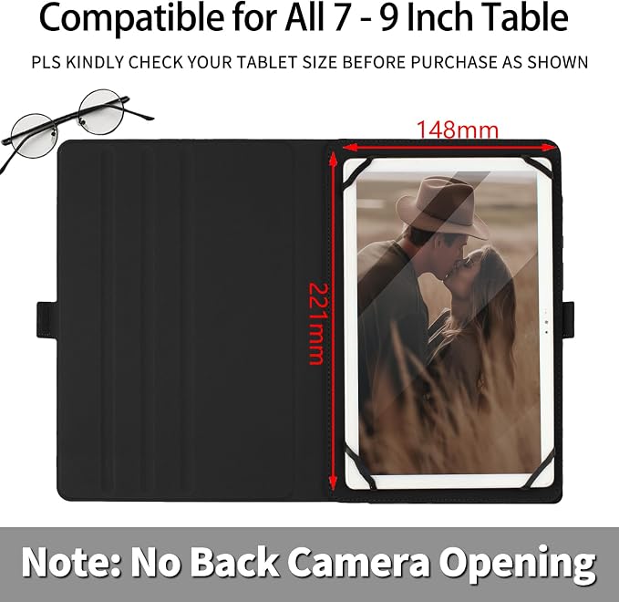 for Google Pixel Tablet Case 2023 Universal Tablet CaseSlim PU Leather Multi-Angle Viewing Cover with 360 Degree Rotatable Kickstand forPixel Tablet 2023 11-inchBlue Wolf