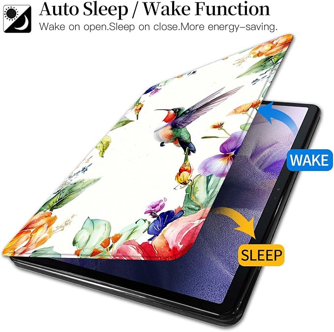 Case for Kindle Fire 7 Tablet (12th Generation 2022 Release) Baseball Theme 360 Degree Rotating Stand Protective Cover with Auto Sleep/Wake for Fire 7 2022 Tablet