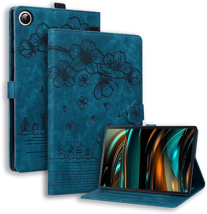 Case for Honor MagicPad 3 Pro 12.3 12.3 2026Multi-Angle Viewing PU Leather Folio Stand Cover with Pencil HolderShockproof Protective Case for Honor MagicPad 3 Pro 12.3 2026Rose Red