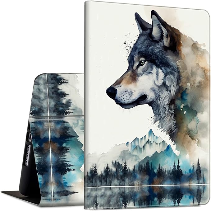 Case for Kindle Fire HD 10 &amp 10 Plus Tablet 10.1 (13th/11th Generation 2023/2021 Release) Lightweight Slim PU Leather Adjustable Multi-Angle Smart Shell Cover with Auto Wake/SleepA Flowers Art