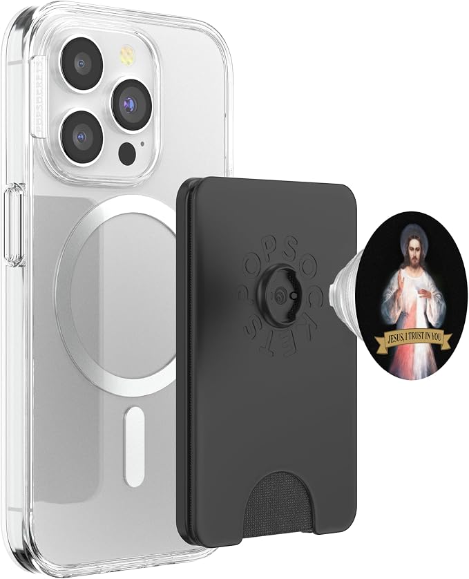 Divine Mercy Jesus I Trust in You PopSockets Adhesive PopGrip