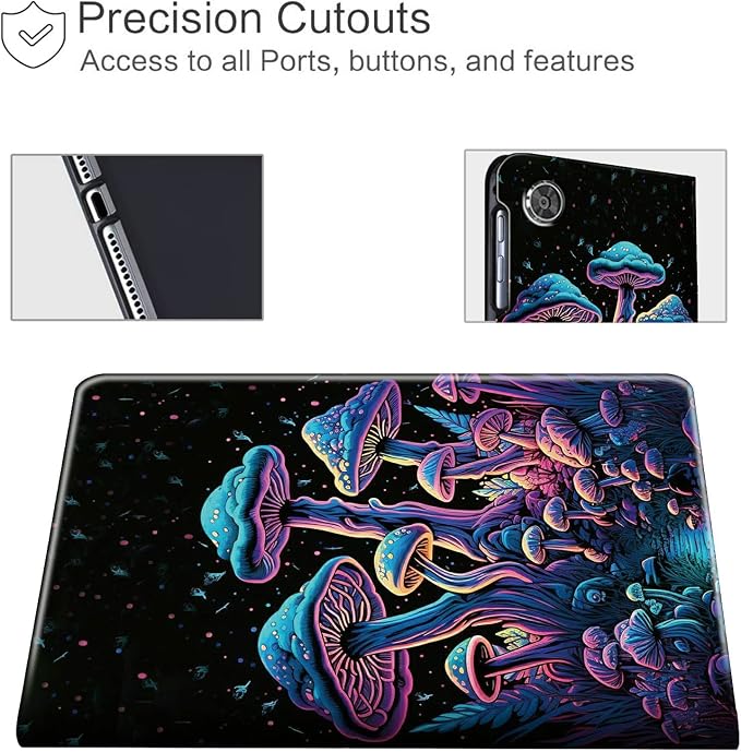 Case for Amazon Kindle Fire Max 11 Tablet (13th Gen 2023 Release) 11 PU Leather Slim Folding Adjustable Stand Smart Cover with Auto Wake/Sleep for Fire 11 Max TabletArt Skull