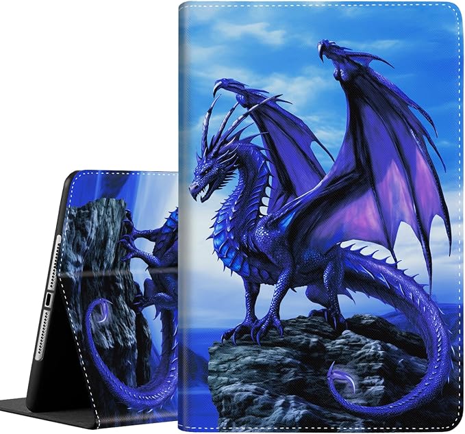 Case for Samsung Galaxy Tab A9 Plus 11 Inch 2023 Durable Shockproof Protective Cover for Samsung Tablet A9+ 11 / 10.9 (SM-X210/X216/X218)，Blue Dragon