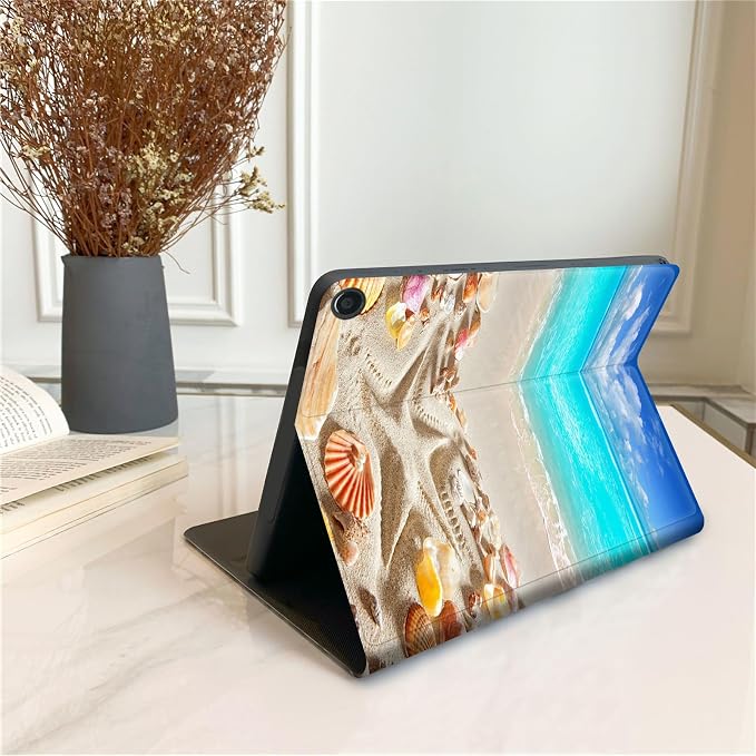 DEGDFSGR for Amazon Fire HD 10 Tablet 10 Plus Tablet Case (13th/11th Generation 2023/2021 Release) with Adjustable StandAuto Sleep/Wake for Kindle Fire 10 Case 10.1 inchAmerican Flag Sunflower Cross