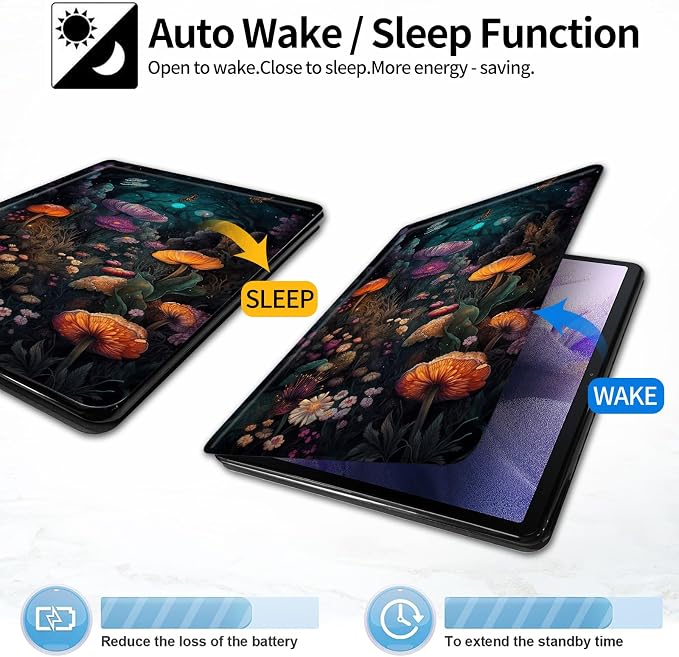 for iPad 9th Generation Case (2021)/8th Gen (2020)/ 7th Gen (2019) 10.2 Inch-360 Degree Rotating Multi-Angle Viewing Protective Cover with Auto Sleep/Wake-Art Mandala Flower