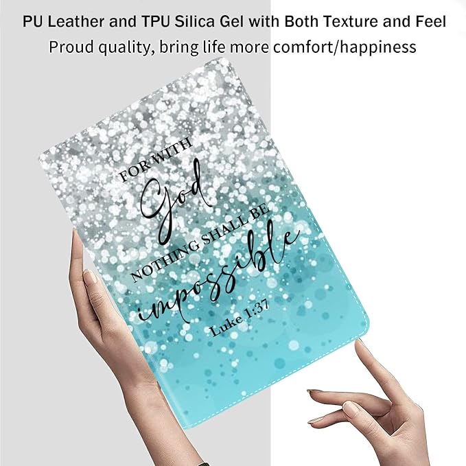 for iPad mini 5/4 Case iPad mini 1/2/3 Case Adjustable Stand Shockproof Protective Cover with Automatic Wake-up/Sleep Function Suitable for iPad mini 5th/4th Gen 7.9 inch - Bible Phil 4-13 Floral