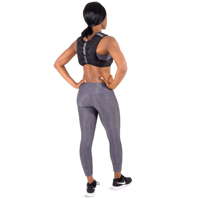 ProsourceFit Exercise Weighted Training Vest - 6lb, Black
