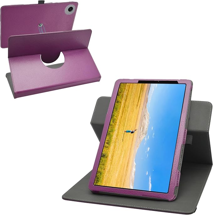 MAMA MOUTH for TCL TAB 8 NXTPAPER 5G Case360 Degree Rotary Stand with Creative Cover for TCL TAB 8 NXTPAPER 5G/TCL TAB Lite 9132S/TCL TAB 8 Gen 2/Samsung Galaxy Tab A11 SM-X133 8.7 TabletsBlack