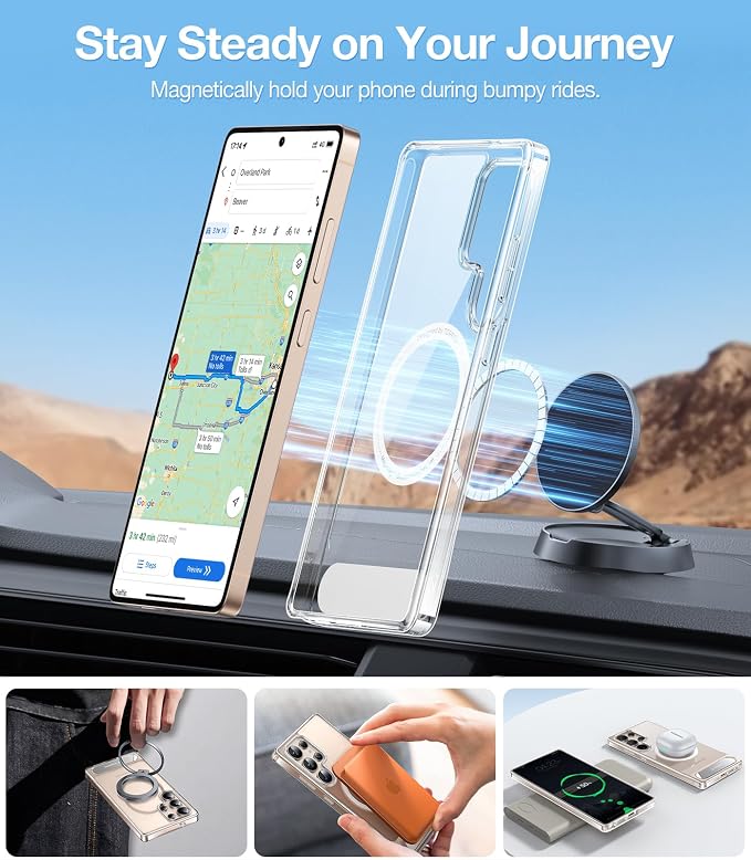 TORRAS PolarCircle Qi2 Mag-Safe Charger &amp Magnetic Case — Buy Together to Save 15%