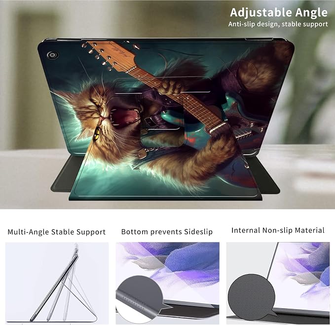 for iPad 9th Generation Case (2021)/8th Gen (2020)/ 7th Gen (2019) 10.2 Inch-360 Degree Rotating Multi-Angle Viewing Protective Cover with Auto Sleep/Wake-Art Mandala Flower