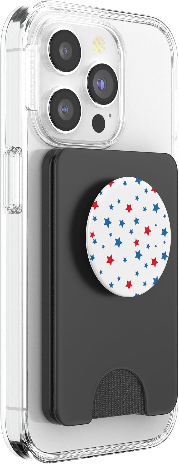 Red White And Blue Stars And Stripes Cute Patriotic USA PopSockets Adhesive PopGrip