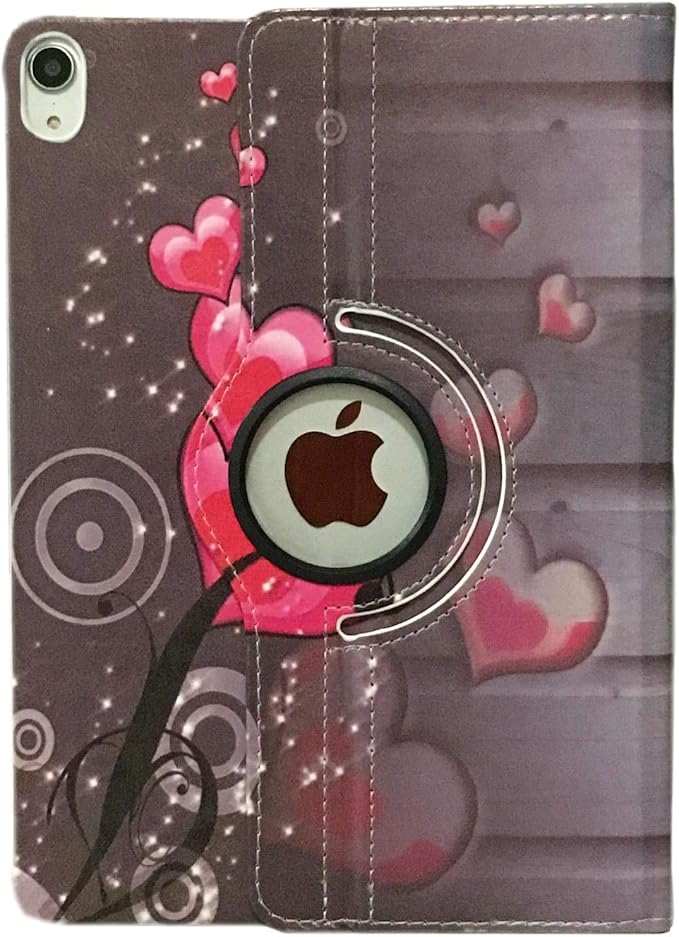 Case for ipad Cover 11inch 1st Generation 2018 Case Model A1980/A2013/A1934 / A1979 360 Degree Rotating Smart Leather Auto Sleep/Wake (Black)