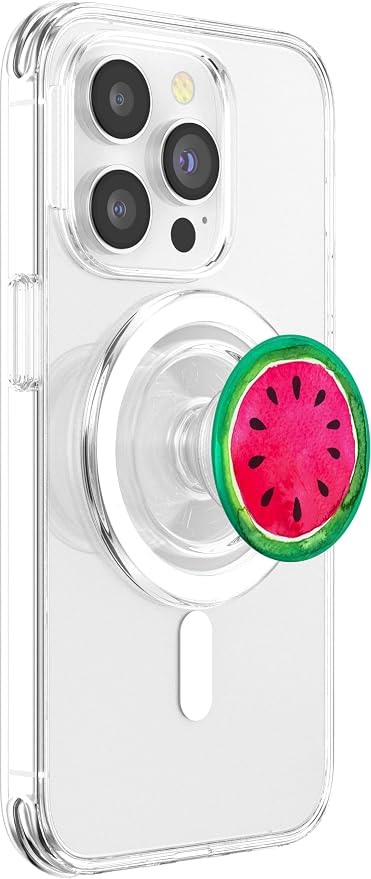 Watermelon Melon Fruit Juice Hawaiian Tropical White PopSockets Adhesive PopGrip