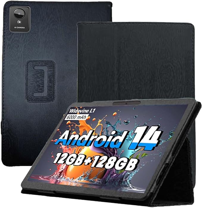 Case for Hasskya K50 Tablet 10inchNOUKAJU Tablet Protection CaseStand FunctionAnti-DropProtection Cover for Hasskya K50(Black)