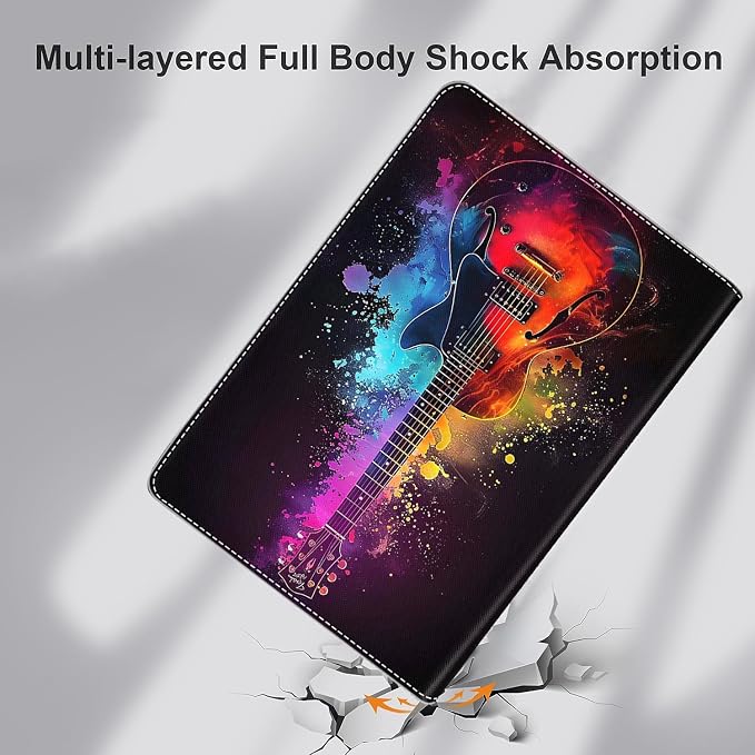 Case for iPad Air 11 Inch Case M2 2024 iPad Air 6th Gen Case/iPad Air 5th Gen 2022/Air 4th 2020 10.9 Inch Slim Stand Protective Smart Cover Fit iPad Air Retro Moth