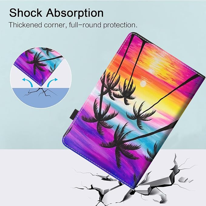 Case for All-New Amazon Fire Max 11 Tablet (13th Generation 2023 Release) Multi-Angle Stand Smart Protective Cover with Auto Wake/Sleep Flamingo