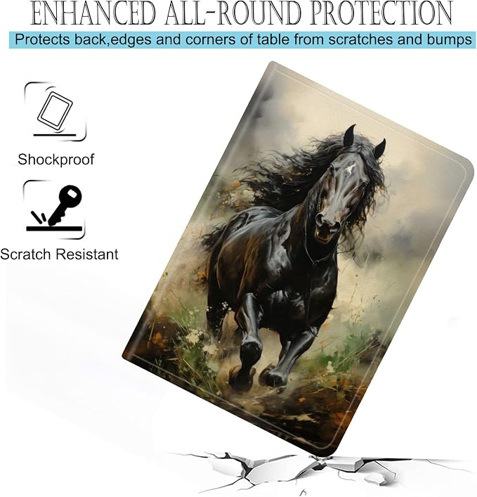 Compatible for iPad Air 13 inch Case (M3 2025 /M2 2024)/Pro 12.9 inch (6th/5th/4th/3rd 2022/2021/2020/2018)Adjustable Stand Protect CoverAnchor Christian