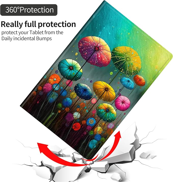 DEGDFSGR for Amazon Fire HD 10 Tablet 10 Plus Tablet Case (13th/11th Generation 2023/2021 Release) with Adjustable StandAuto Sleep/Wake for Kindle Fire 10 Case 10.1 inchAmerican Flag Sunflower Cross