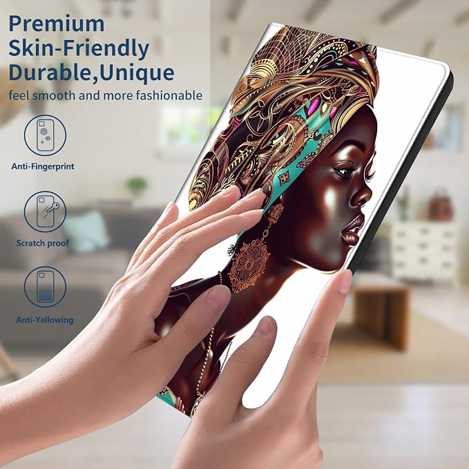 Slim Case for Samsung Galaxy Tab S11 5G 11 Inch (2025) PU Leather Tablet Cases Flip Folio Multi-Angle Viewing Stand Protective Smart Shell Cover with Auto Wake/Sleep A Crow Skull