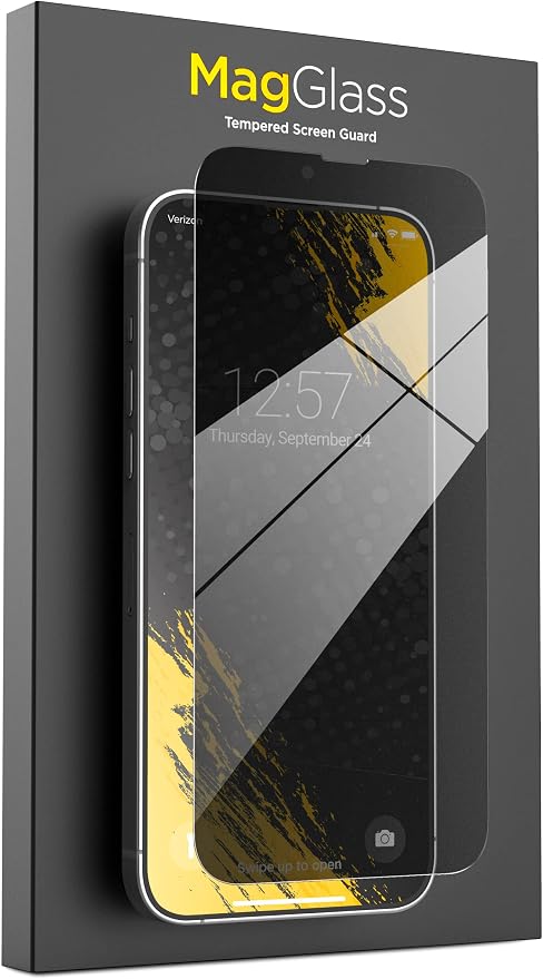Privacy+ Guard for iPhone 14 PRO MAX Privacy Screen Protector Tempered Glass Case Compatible (Anti-Spy Side Tint)