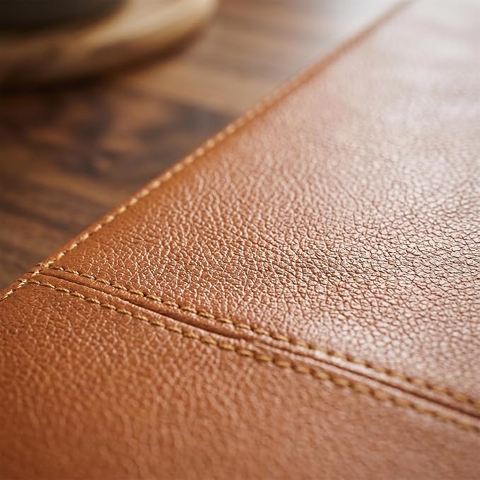Leather Case for iPad A16 11th 11 2025 and iPad 10th 10.9 2022 | Genuine Full Grain Leather Folio CoverSmart Protective ShellShockproof &amp Drop-ProofAuto Wake/Sleep.Dark Brown