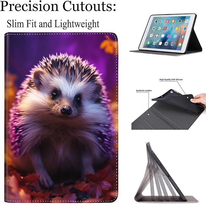 Case for New iPad (A16) 11th Generation 11 Inch 2025for iPad 10th Generation 2022 10.9 Inch Multi-Angle Stand Smart Cover Shockproof with Auto Wake/Sleep Baby Dragon