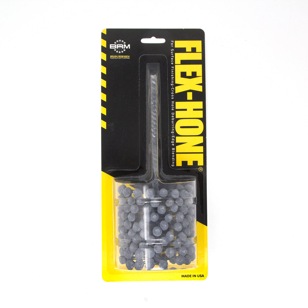 Brush Research BC25812 FLEX-HONE®, 2-5/8" (67.7mm) Diameter, 120 Grit, Silicon Carbide, for Mild Steel, Stainless Steel, Cast Iron and Softer Ferrous Materials