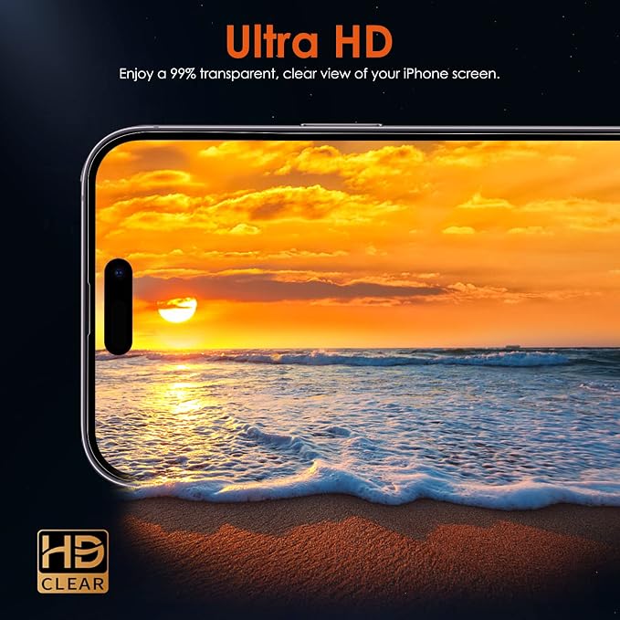 3 Pack Flexible Film Screen Protector for iPhone 12 Pro Max Non-breakable Soft TPU Hydrogel Film for iPhone 12 Pro Max Screen Protector Film (NOT Glass)