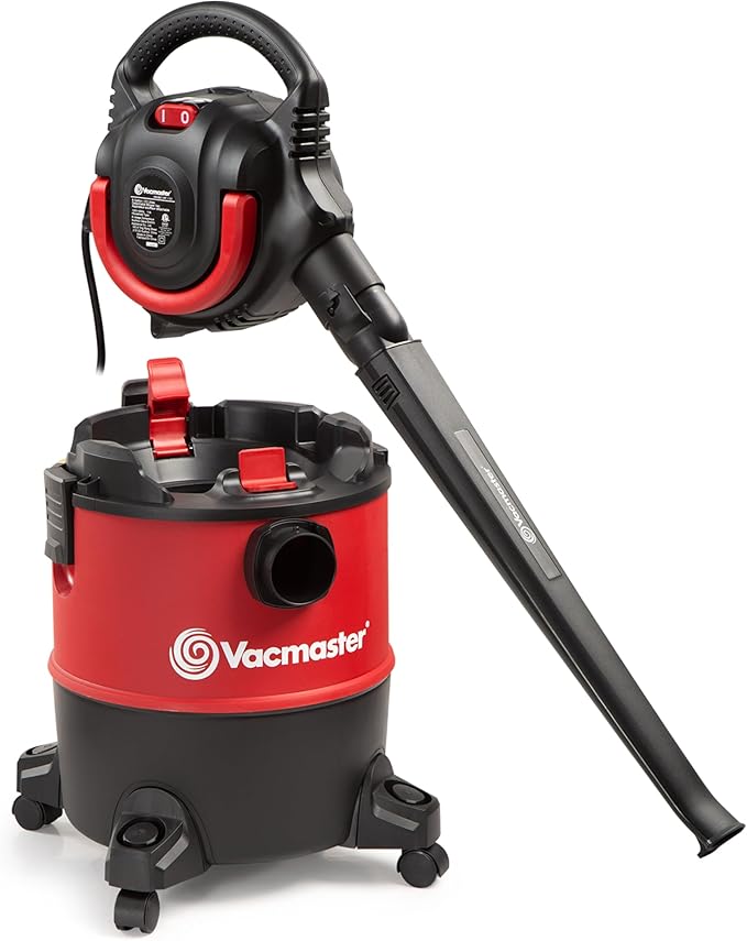 Vacmaster Wet/Dry Vacuum with Detachable Blower 6 Gallon 5 Peak HP-VBVB611PF 1101