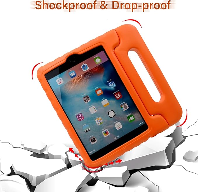 LEFON Kids Case Shockproof for iPad mini 5/4/3/2/1 iPad mini 4th Generation Case for Kids with Convertible Handle Light Weight Super Protective Stand Cover for iPad mini 5th Gen 7.9 Inch