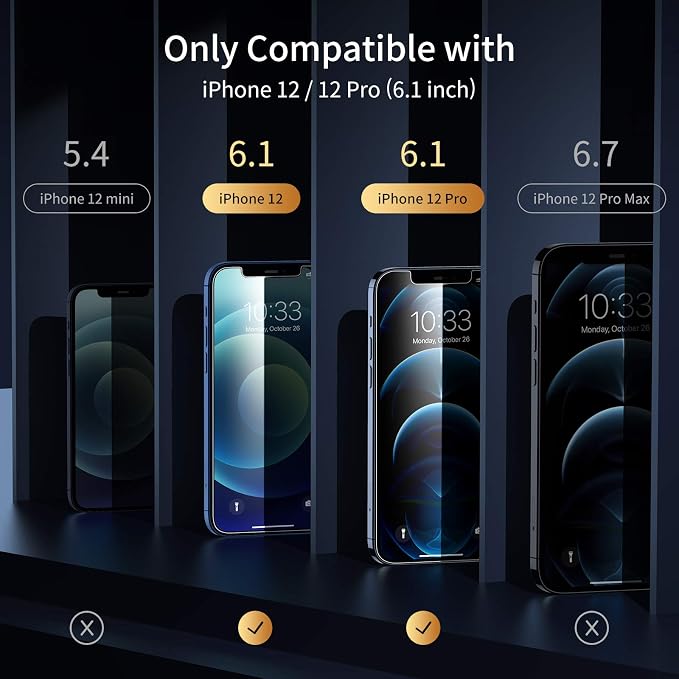 UNBREAKcable 2 Pack Privacy Screen Protector for iPhone 11 Pro Max/Xs Max Shatterproof Tempered Glass [True 28°Anti Spy] [9H Hardness] [Easy Installation] Protector for Apple 6.5