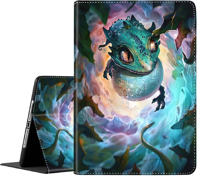 Case for iPad (A16) 11th Generation 11 Inch (2025) for iPad 10th Generation 10.9 Inch (2022) Slim Folding Stand Cover with Auto Wake/Sleep Corgi Dog Eating Ramen 2