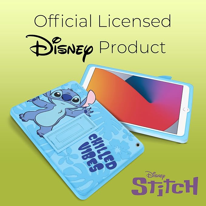 Bluey Kids iPad Case - 10.2 Case for iPad 9th/8th/7th Generation - 2019/2020/2021 Tablet Cover with Stand Shockproof Silicone Protector