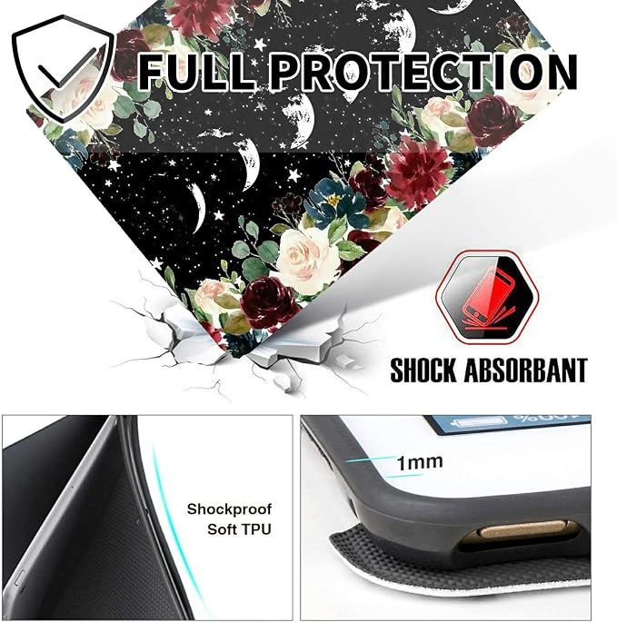 for 10.1 Amazon Fire HD 10 Tablet (13th Generation 2023 Release)PU Leather Multi-Angle Anti Slide Stand Cases with Auto Wake/SleepAnimals Dog Paws Galaxy