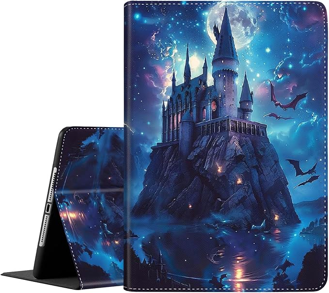 Case for New iPad (A16) 11th Generation 11 Inch 2025for iPad 10th Generation 2022 10.9 Inch Multi-Angle Stand Smart Cover Shockproof with Auto Wake/Sleep ，Starry Sky