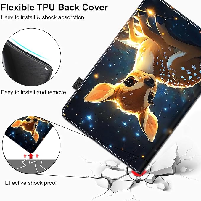 Case for Amazon Kindle Fire Max 11 Tablet (13th Generation 2023 Release) - Slim Fit Standing Cover with Auto Sleep/Wake for All-New Fire 11 Max Tablet Peach Blossom