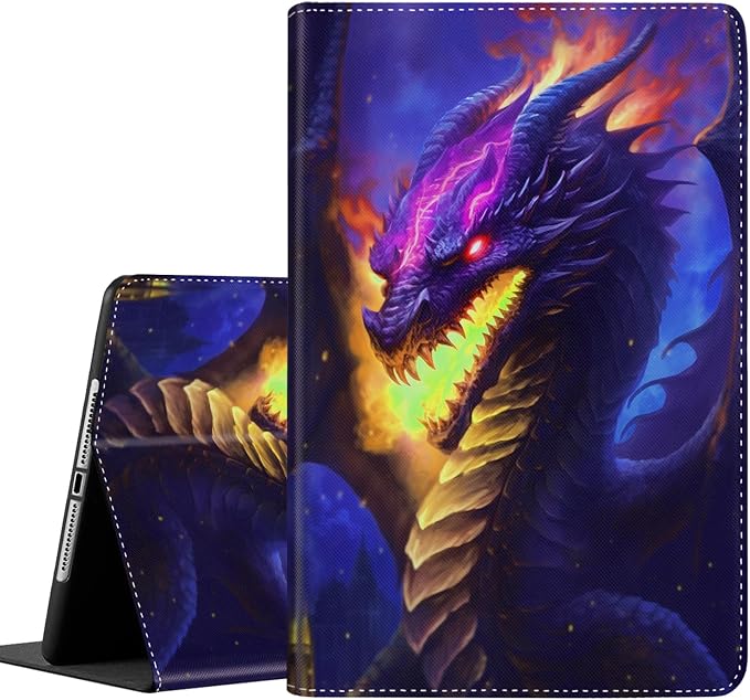 Case for Samsung Galaxy Tab A9 Plus 11 Inch 2023 Durable Shockproof Protective Cover for Samsung Tablet A9+ 11 / 10.9 (SM-X210/X216/X218)，Blue Dragon