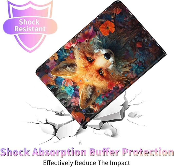 Case for iPad Pro 11 Inch 2022/2021/2020 (4th/3rd/2nd Gen) for iPad Air 5th / 4th Generation 10.9 Inch (2022/2020) Durable Shockproof Protective Cover，Black Woman Queen Afro Design