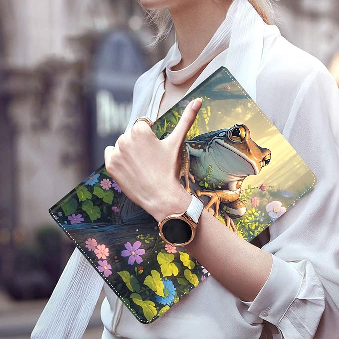Case for New iPad (A16) 11th Generation 11 Inch 2025for iPad 10th Generation 2022 10.9 Inch Multi-Angle Stand Smart Cover Shockproof with Auto Wake/Sleep Baby Dragon